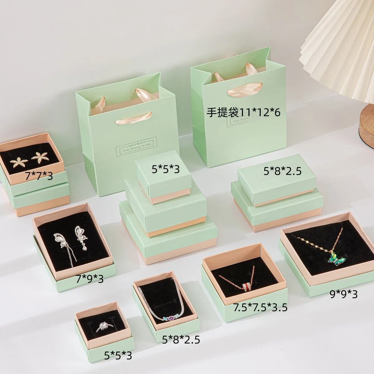 Drawer Packaging Box Jewelry Ring Necklace by PacksFactory
