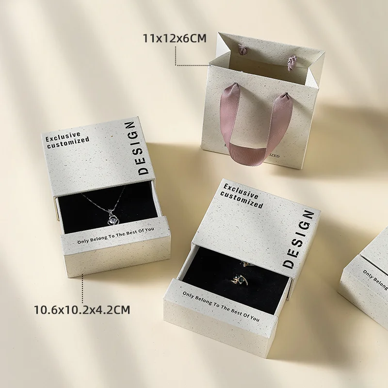 Drawer Packaging Box Jewelry Ring by PacksFactory