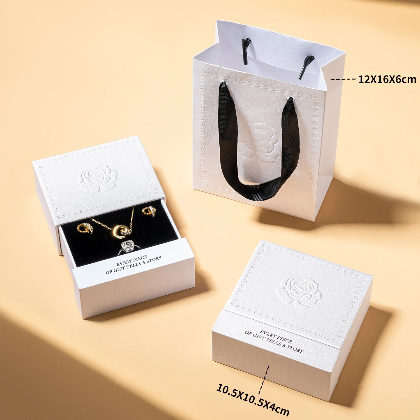 Drawer Packaging Box Jewelry Ring by PacksFactory