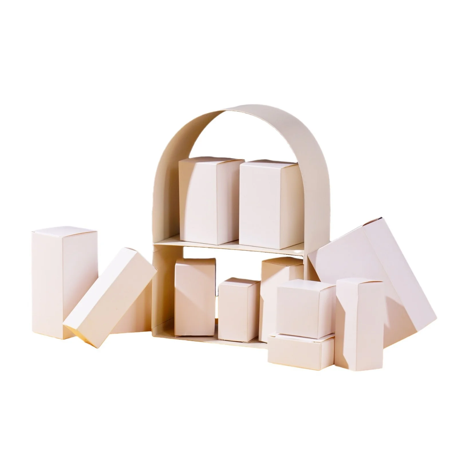 White Cardboard Packaging Box Jewelry Blind Box Custom Logo by PacksFactory