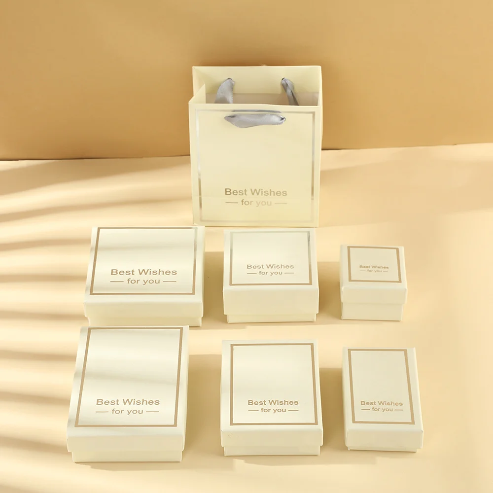 White Handle Packaging Box Gift Box Jewelry by PacksFactory