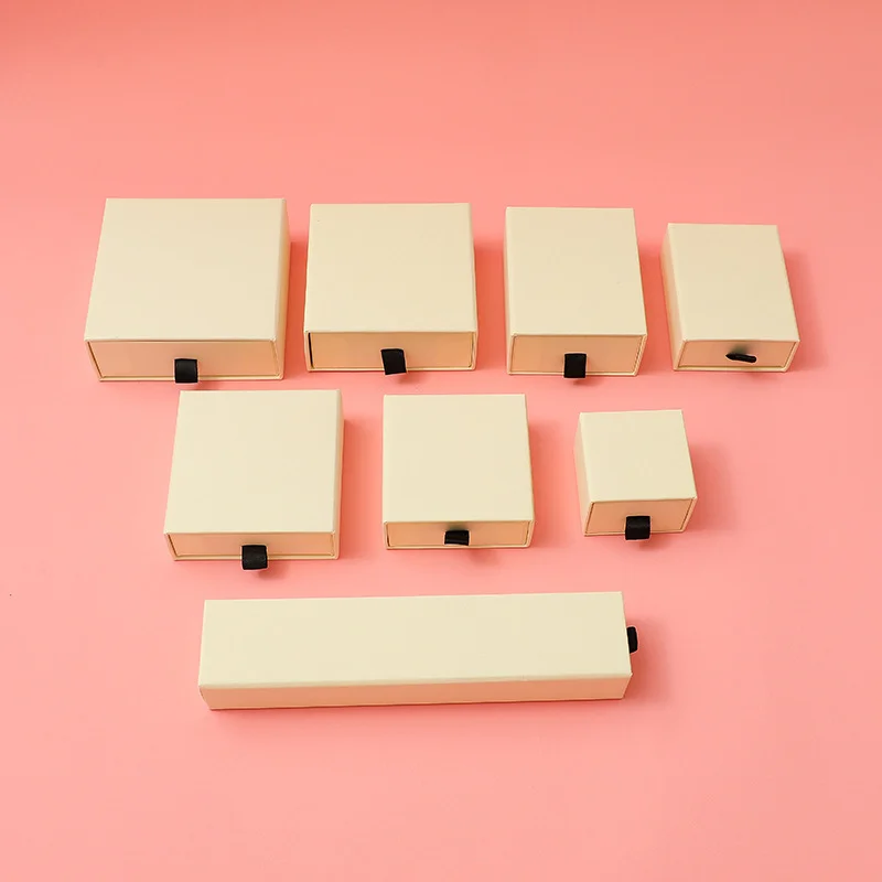 Drawer Packaging Box Jewelry Ring Necklace by PacksFactory