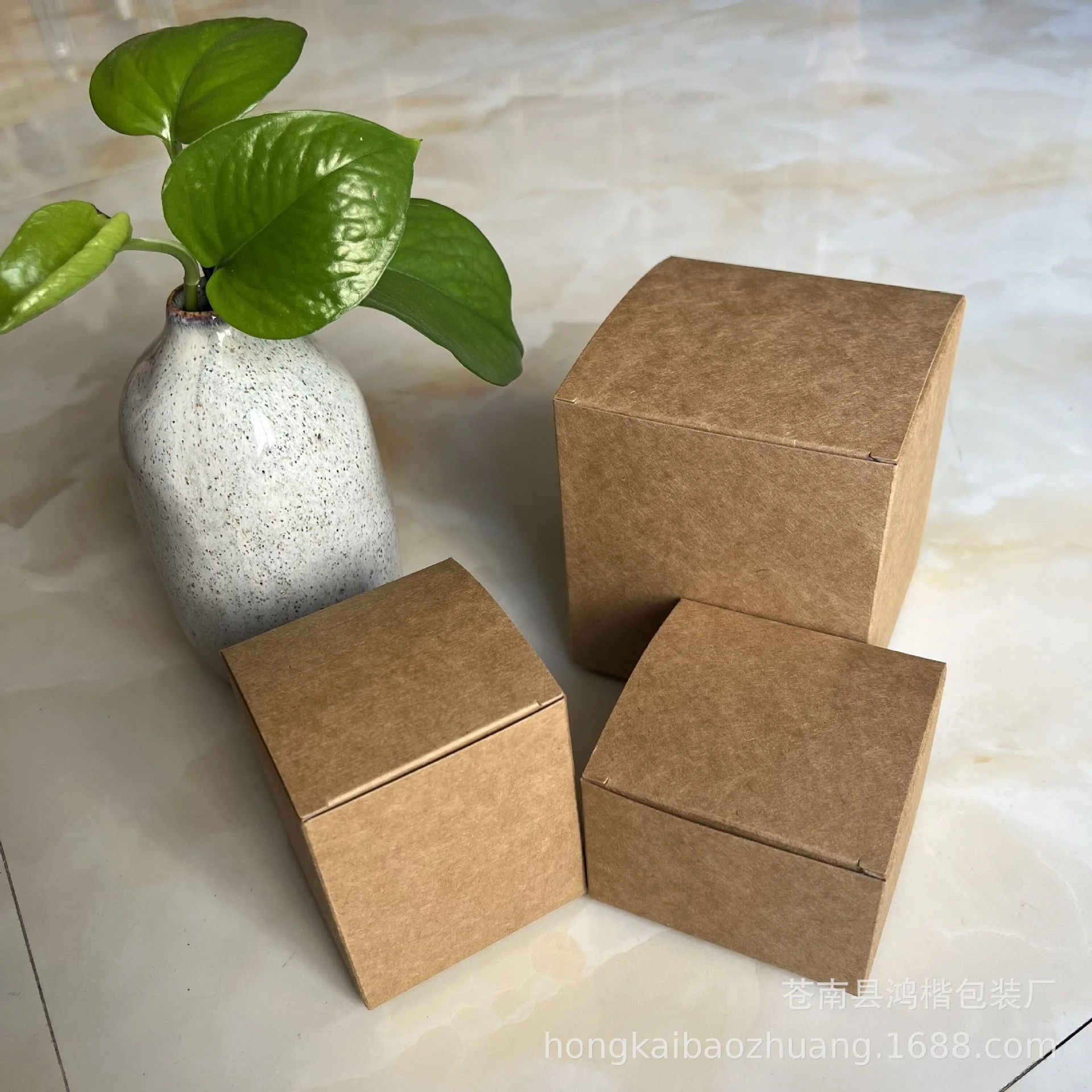 Kraft Packaging Box Tea Herbal Tea by PacksFactory