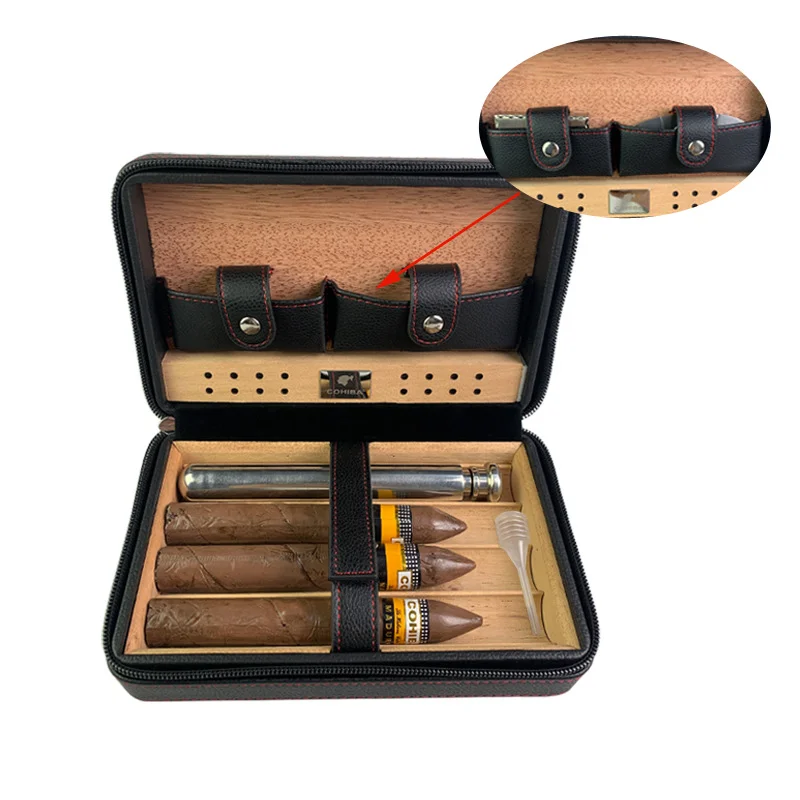 Black Gift Box Cigar by PacksFactory