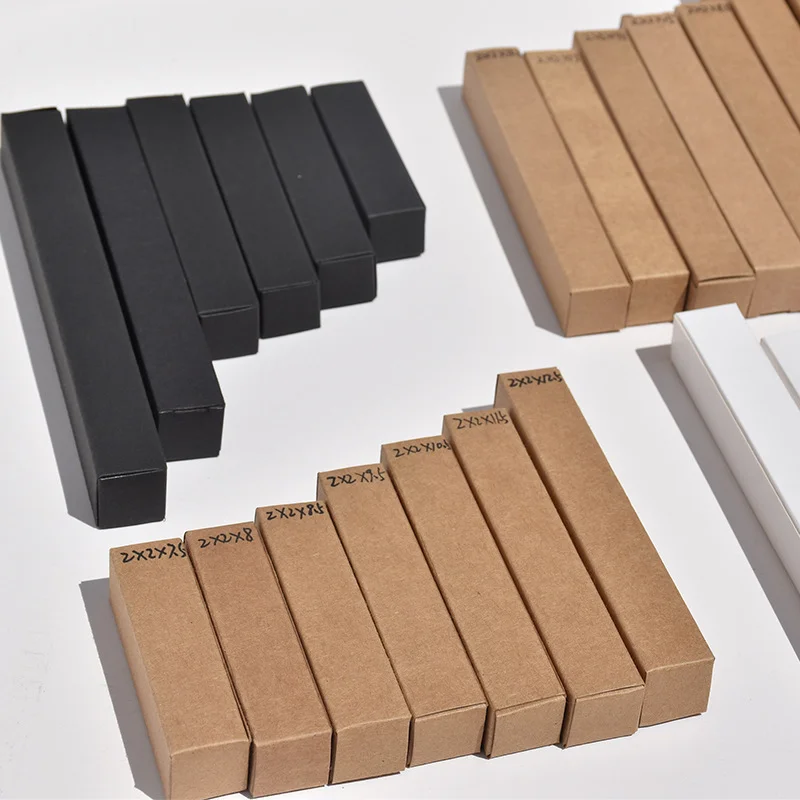 Kraft White Cardboard Packaging Box Cosmetic by PacksFactory