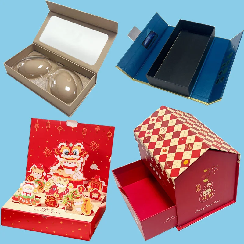 Lid And Base Window Clear Window Packaging Box Gift Box by PacksFactory