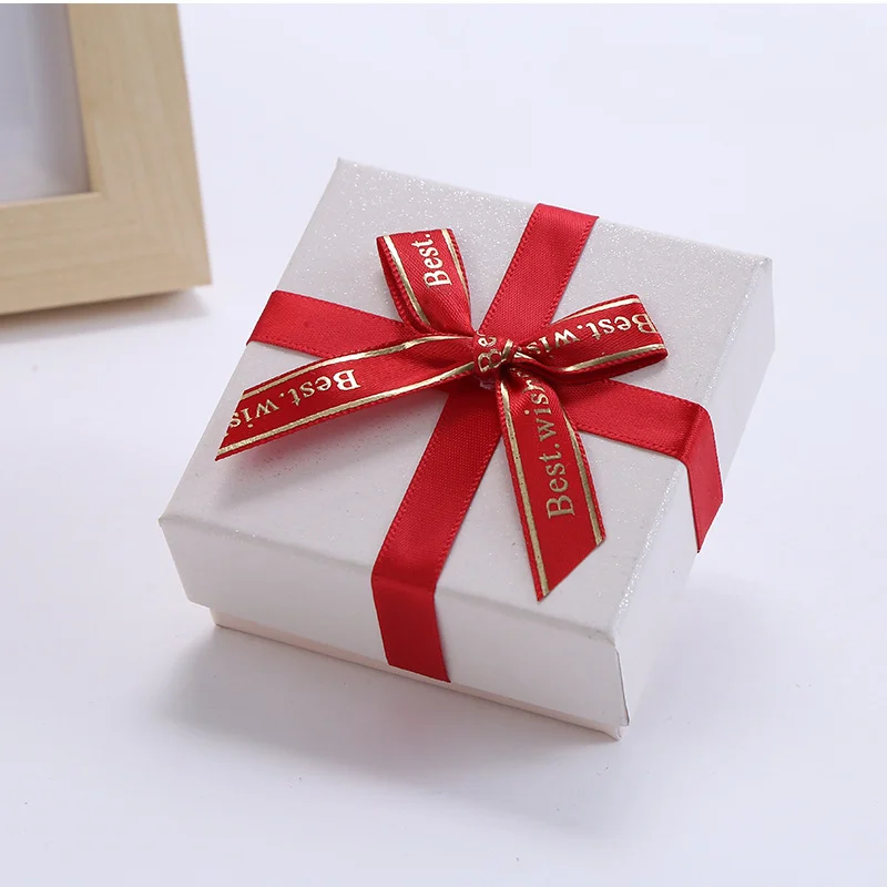 Blue Lid And Base Box Gift Box Jewelry by PacksFactory