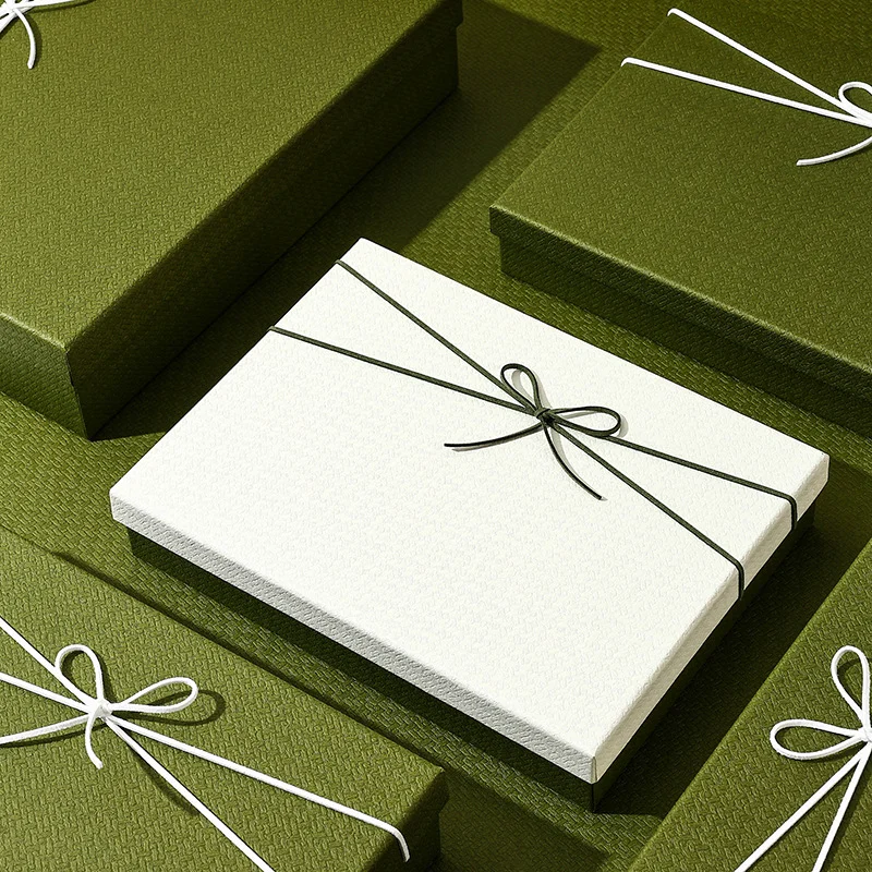 Green Lid And Base Packaging Box Gift Box by PacksFactory