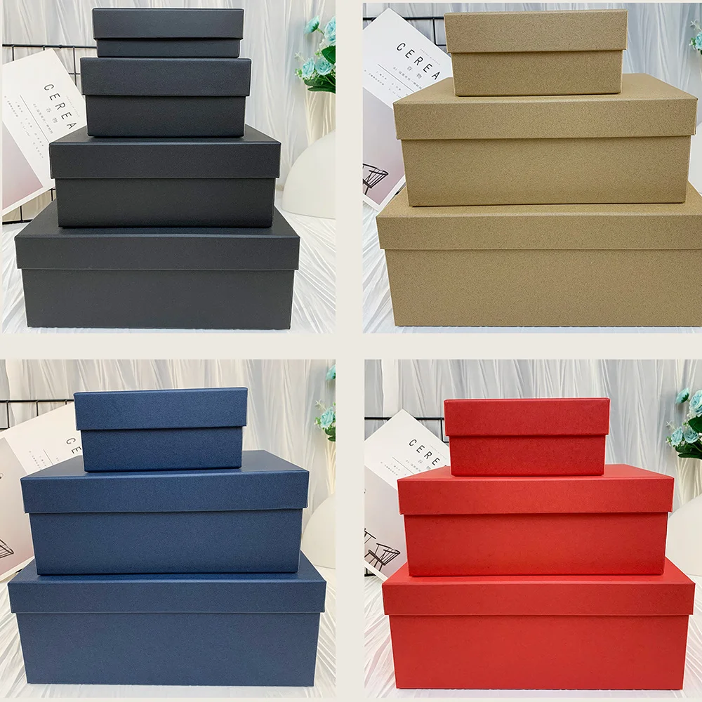 Kraft Black White Blue Red by PacksFactory