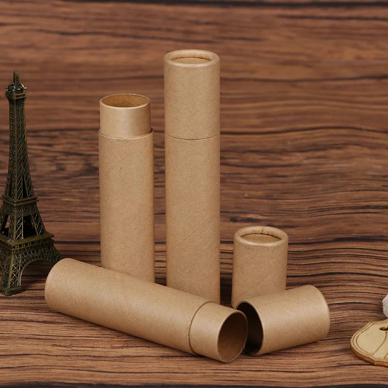 Kraft Paper Tube Canister Packaging Box Waterproof by PacksFactory