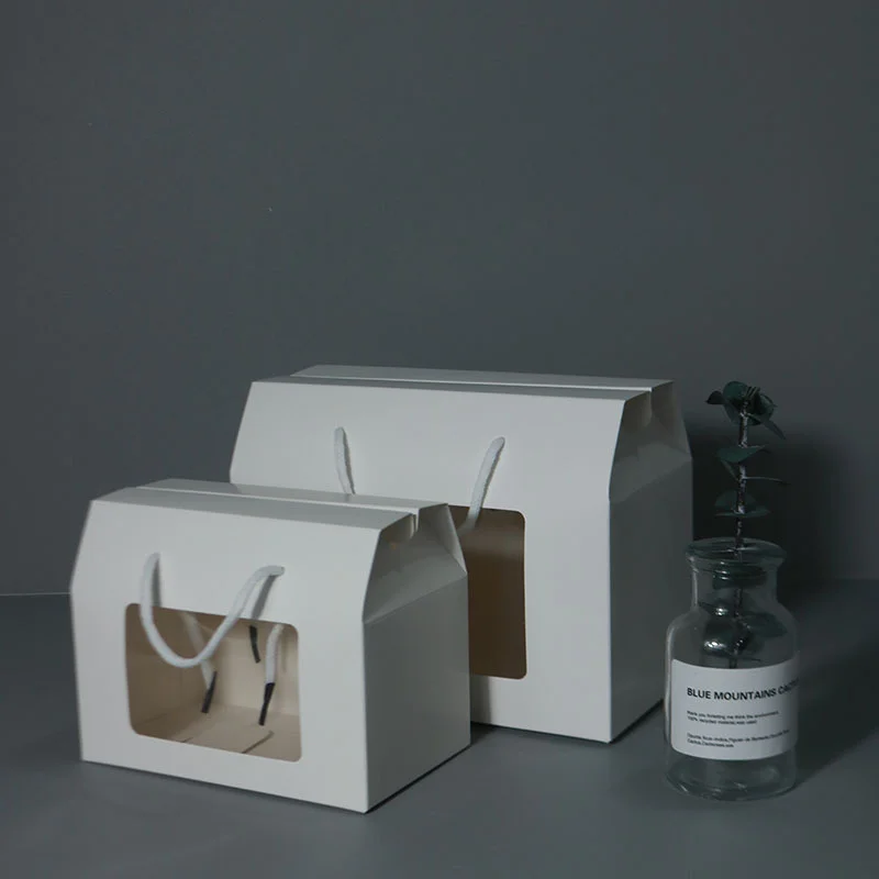 Handle Window Packaging Box Gift by PacksFactory