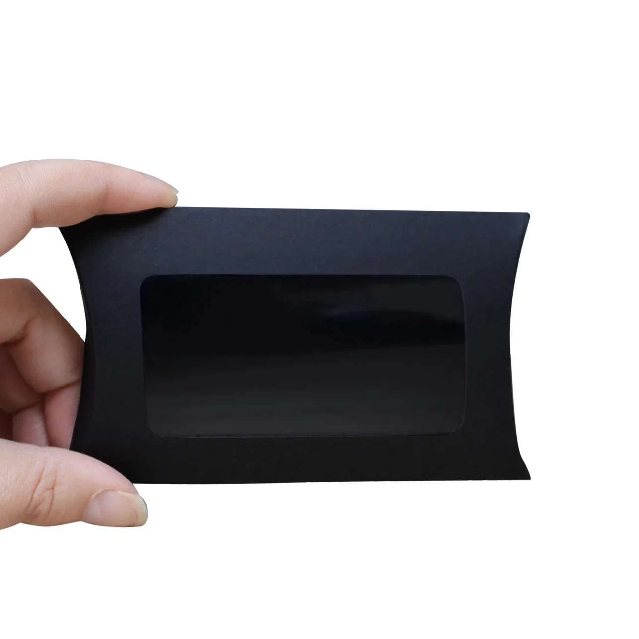 Kraft Window Clear Window Packaging Box by PacksFactory