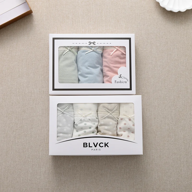 Lid And Base Window Packaging Box Socks by PacksFactory