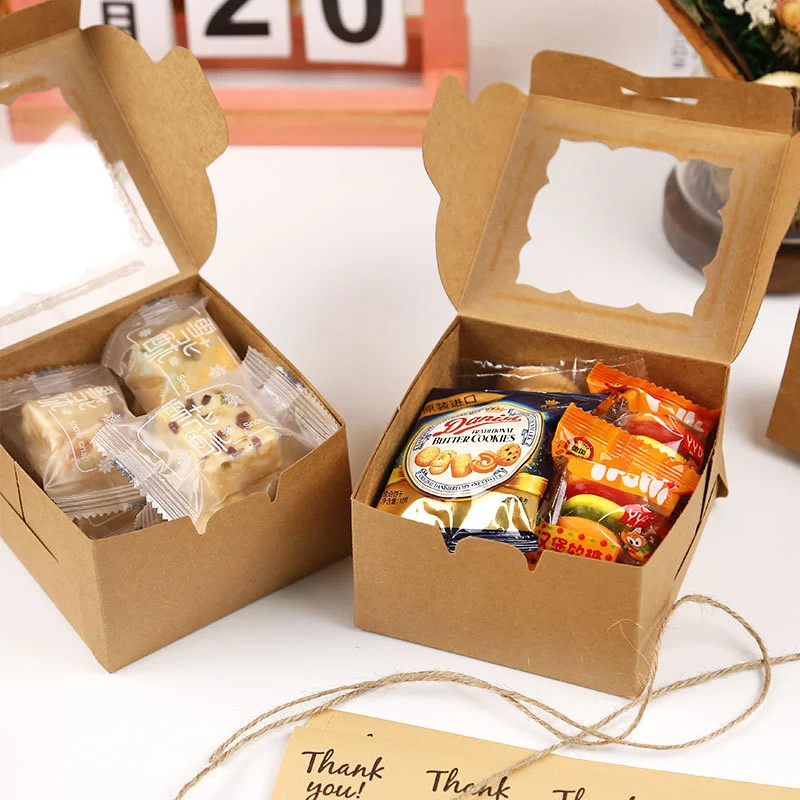 Window Packaging Box Cookie Chocolate by PacksFactory