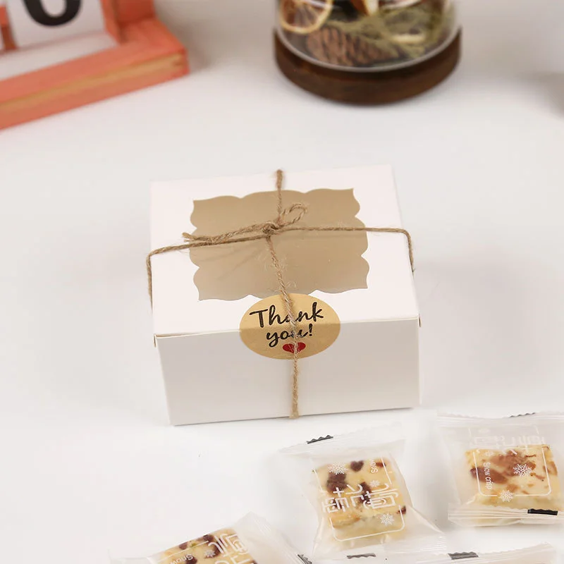 Window Packaging Box Cookie Chocolate by PacksFactory