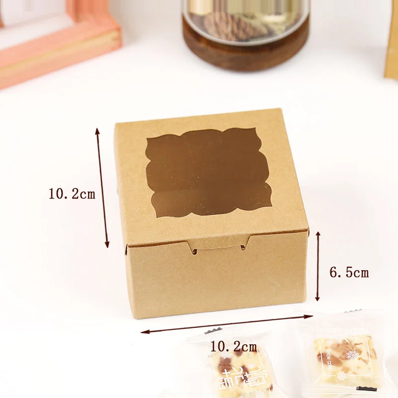 Window Packaging Box Cookie Chocolate by PacksFactory